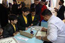 المجمع العلمي ينظم ورشة للخط العربي في معرض طهران الدولي للقرآن الكريم