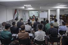 &rlm;قسم الشؤون الفكرية يقيم برنامجًا ثقافيًا لمجموعة من طلبة الجامعات في ذي قار