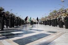 مواكب عزاء أهالي كربلاء تحيي ذكرى شهادة الإمام الكاظم (عليه السلام)