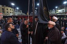 العتبة العبّاسية تنظّم مراسيم رفع راية الإمام الكاظم (عليه السلام)