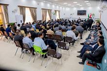 أكاديمية التطوير الإداري تقيم محاضرة تثقيفية لمنتسبي العتبة العباسية المقدسة
