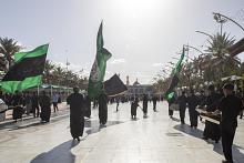 بالتعاون مع قسم الشعائر.. المواكب العزائية تحيي ذكرى شهادة الإمام جعفر الصادق (عليه السلام) في كربلاء