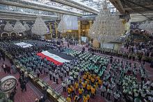 أكثر من 1000 مشارك يردّدون الوعد الكشفي عند مرقد أبي الفضل العباس (عليه السلام)