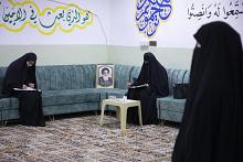 شعبة الخطابة النسوية تقيم اختبارات المسابقة الفاطمية في محافظتي صلاح الدين وكركوك