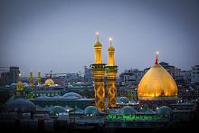 عباراتُ الترحيب بقدوم شهر رمضان ترتفع من مآذن المرقدَيْن الطاهرَيْن