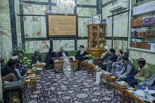 سماحة السيد الصافي يدعو إلى العمل على تحقيق الرصانة العلمية في الجامعات والاهتمام بالجانب السلوكي