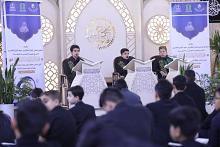 المجمع العلمي يحيي ليلة القدر الأولى في مقام الإمام المهدي (عجّل الله فرجه)