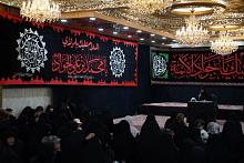 شعبة التوجيه النسوي تقيم مجلس عزاء بذكرى شهادة الإمام الجواد (عليه السلام)