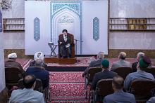 أستاذ الحوزة العلمية العلّامة السيد أحمد الصافي يُلقي المحاضرة العلميّة الأسبوعية الرابعة في شرح دعاء أبي حمزة الثمالي