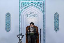 أستاذ الحوزة العلمية العلّامة السيد أحمد الصافي يُلقي المحاضرة العلميّة الأسبوعية السادسة في شرح دعاء أبي حمزة الثمالي
