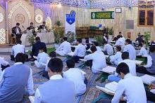 انطلاق الختمة القرآنية المرتلة حفظًا بنسختها الخامسة في مقام الإمام المهدي (عجّل الله فرجه)