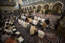 المجمع العلمي ينظّم محفل عرش التلاوة القرآني لوفد من واسط