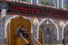 العتبة العباسية المقدسة تقيم مجلس عزاء لإحياء ذكرى شهادة السيدة الزهراء (عليها السلام)