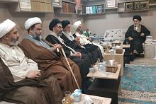السيد الصافي يستقبل مجموعة من أساتذة حوزة قم المقدّسة