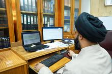 قسم شؤون المعارف ينجز مراحل متقدمة من تحقيق كتاب (الوافي في شرح الوافية)