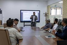 قسم الشّؤون الفكريّة يقدّم دورة تعريفيّة عن الفهرسة لملاكات جامعة الفرات الأوسط