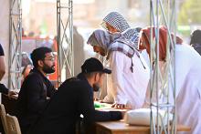 المجمع العلمي يفتتح 20 محطات قرآنية تعليمية لزائري الأربعين في قضاء الهندية