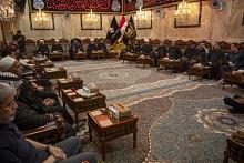 العتبة العباسية تنظم مجلسها العزائي لليوم الثالث إحياءً لشهر الأحزان