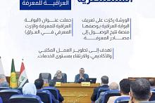 قسم الشؤون الفكرية يقدم ورشة علمية عن البوابة العراقية للمعرفة 
