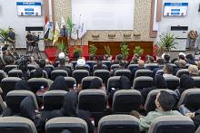 انطلاق فعاليات اليوم الثاني للمؤتمر الدولي الـ 13 لفكر الإمام الحسن المجتبى (عليه السلام) في جامعة بابل