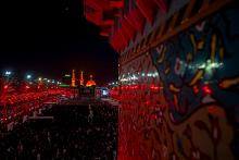 جموع الزائرين تحيي ليلة الجمعة الأولى من شهر صفر الخير في كربلاء