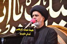 المجمع العلمي يقيم مجالس قرآنية وعاشورائية في قضاء الهندية بكربلاء
