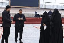 اللجنة التحضيرية تطّلع على استعدادات مجمع أبي الفضل العباس (عليه السلام) لحفل تخرّج طالبات الجامعات العراقية