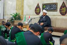 لطلبة الحفظ.. المجمع العلمي ينظم مجلس عزاء لإحياء ذكرى شهادة السيدة الزهراء (عليها السلام) في النجف
