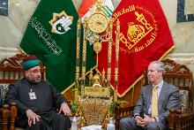السفيرُ الإسباني في العراق يشيد بمشاريع العتبة العبّاسية وخدماتها المقدَّمة للزائرين