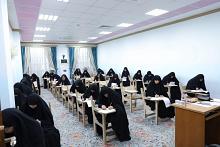 شعبة الخطابة النسوية تطلق امتحانات الفصل الثاني لطالبات معهد الخطابة الحسينية