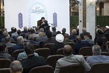 أستاذ الحوزة العلميّة العلَّامة السيِّد أحمد الصافي يُلقي المحاضرة العلميَّة السادسة لشرح دعاء أبي حمزة الثمالي في شهر رمضان المبارك 1446هـ