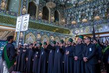  خدمة العتبتين المقدّستين يحيون ذكرى شهادة الإمام علي (عليه السلام)