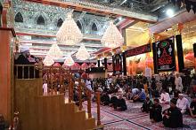 العتبة العباسية تواصل برنامجها العزائي الخاص بذكرى شهادة الرسول الأكرم (صلى الله عليه وآله)
