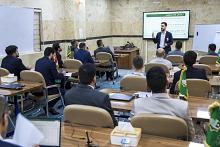 قسم التطوير يواصل تقديم دورته التدريبية عن استخدام الذكاء الاصطناعي في العمل الإداري للمنتسبين.