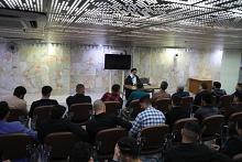 قسم العلاقات ينظم برنامجًا ثقافيًّا لوفد من جامعة ديالى