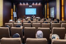 قسم الإعلام ينظم ندوة ثقافية لوفد من جامعة الكوفة