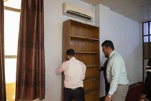 العتبة العباسية تطلق حملة لتأهيل مساجد كليات جامعة المثنى ومصلياتها