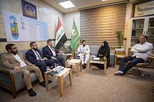 قسم الشؤون الطبية يناقش مع المركز الوطني التنسيقي الخطة الصحّية لشهري المحرّم وصفر