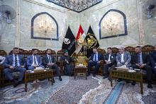 العتبة العباسية تستقبل وفدًا من مديري المؤسّسات الإعلاميّة في العراق