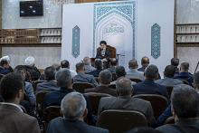 أستاذ الحوزة العلمية العلّامة السيد أحمد الصافي يُلقي المحاضرة العلمية الأسبوعية الثالثة في شرح دعاء أبي حمزة الثمالي