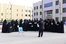 مدارس الكفيل الدينية النسوية تختتم التدريبات الخاصة بمسير المشاركات في حفل تخرج بنات الكفيل السابع