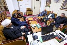 وفد ديوان الوقف الشيعي يطّلع على منجزات مركز تراث البصرة