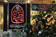 ملامح موسم الحزن الفاطمي تخيم على أرجاء العتبة العباسية المقدسة
