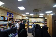 قسم الشؤون الفكرية يبحث مع وفد وزارة العلوم الإنسانية الإيرانية سبل التعاون العلمي