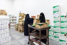 مركز الصديقة الطاهرة (عليها السلام) يقدم خدماته لزائرات الأربعين في مجمّع أبي الفضل العباس (عليه السلام)
