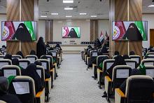 انطلاق فعاليات حفل تخرج طالبات جامعة أم البنين (عليها السلام) الإلكترونية النسوية في النجف الأشرف