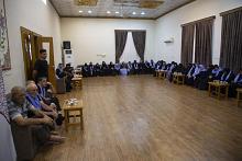 موكب العتبتَين المقدّستَينِ في النجف الأشرف يستقبل وفدًا تركيّاً من زائري الأربعين