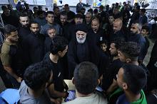 السيد الصافي يطلع على الخدمات المقدمة للزائرين في مجمع الشيخ الكليني على محور بغداد