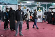 في محور النجف.. ملاكات قسم حفظ النظام تشارك في تنظيم توافد الزائرين إلى الموكب الثقافي العام