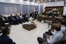 المَجمَع العلمي ومديرية تربية كربلاء يبحثان سبل التعاون المشترك 